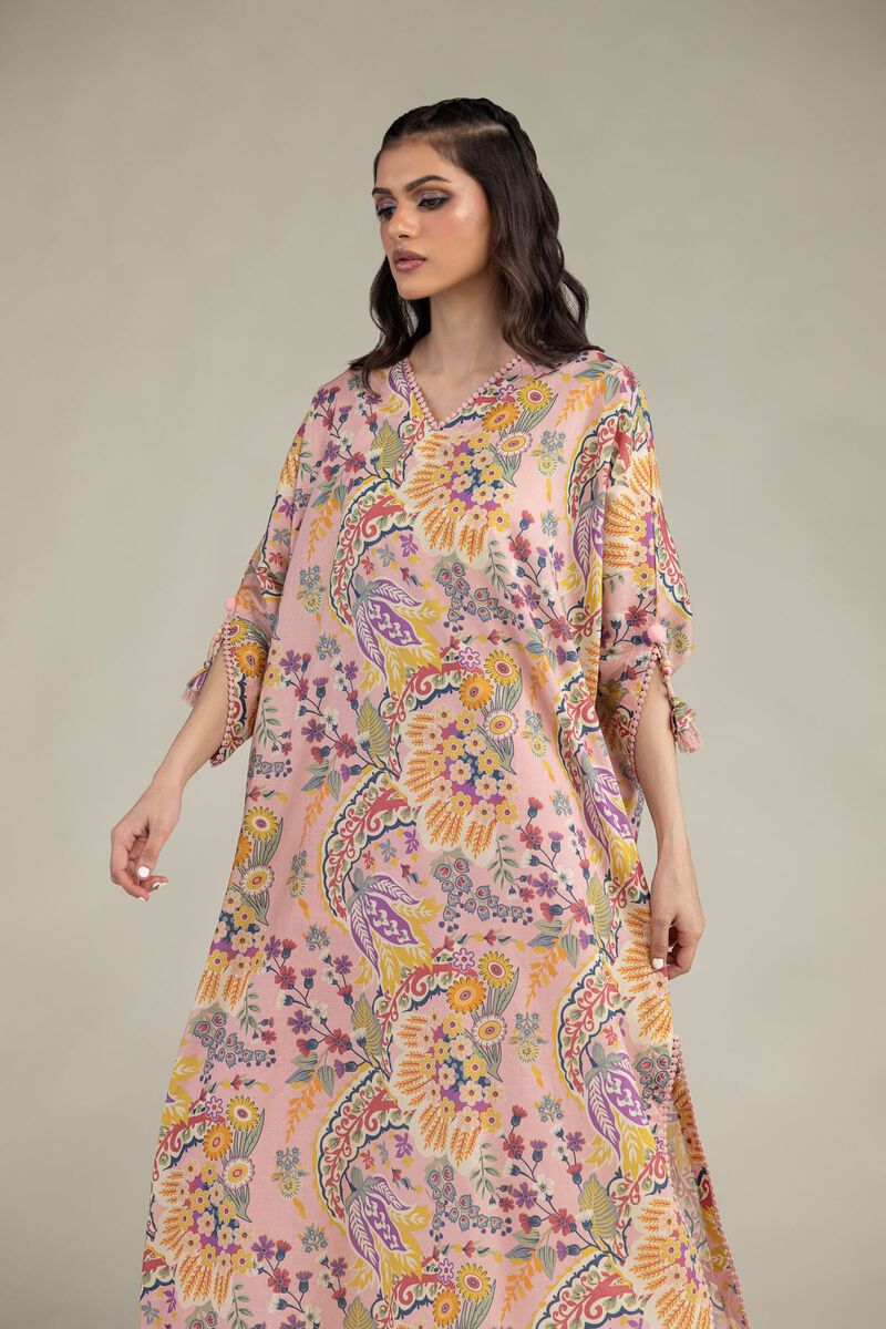 Cambric V-Neck Kurta