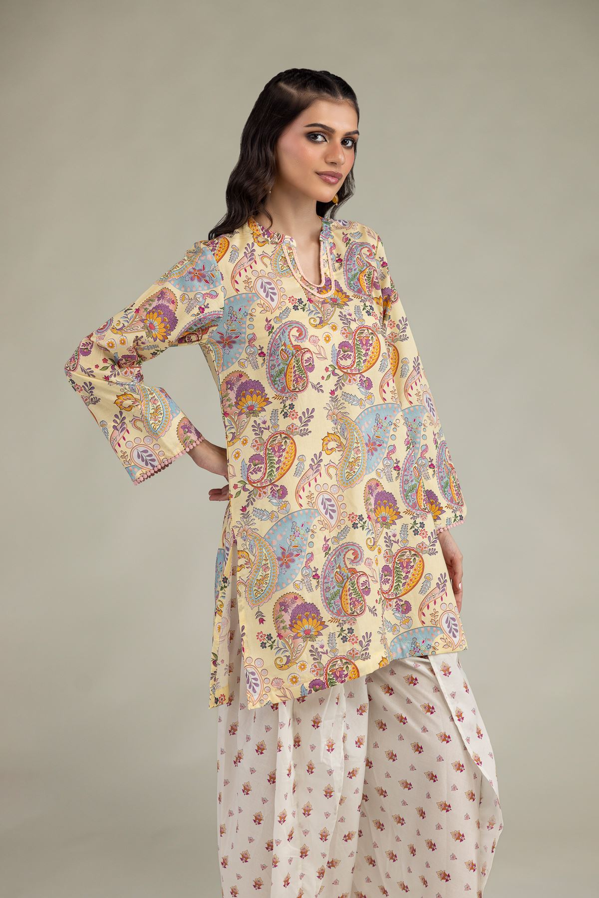 Short Cambric Kurta