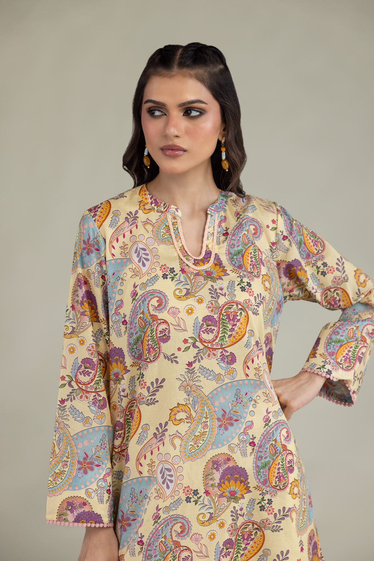 Short Cambric Kurta