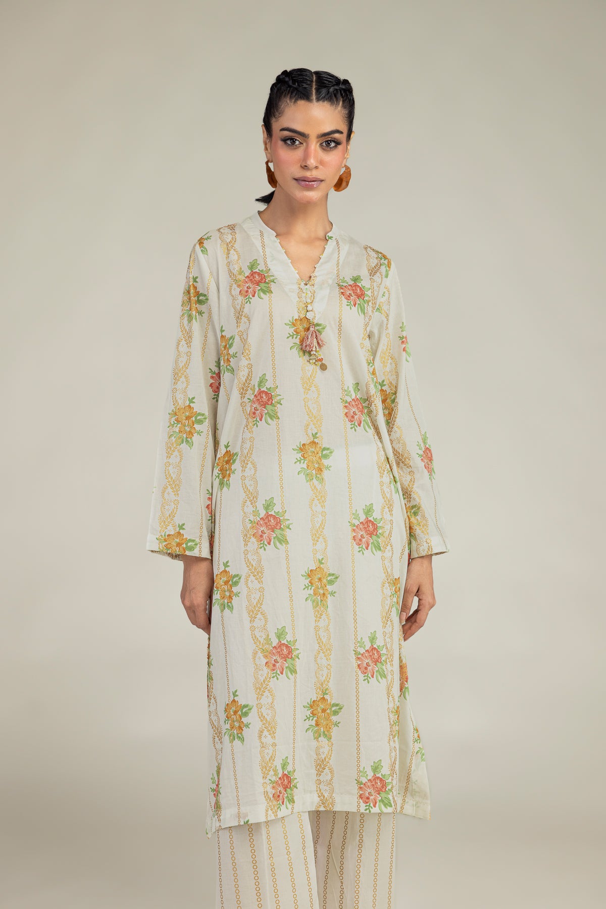 Long Cambric Kurta
