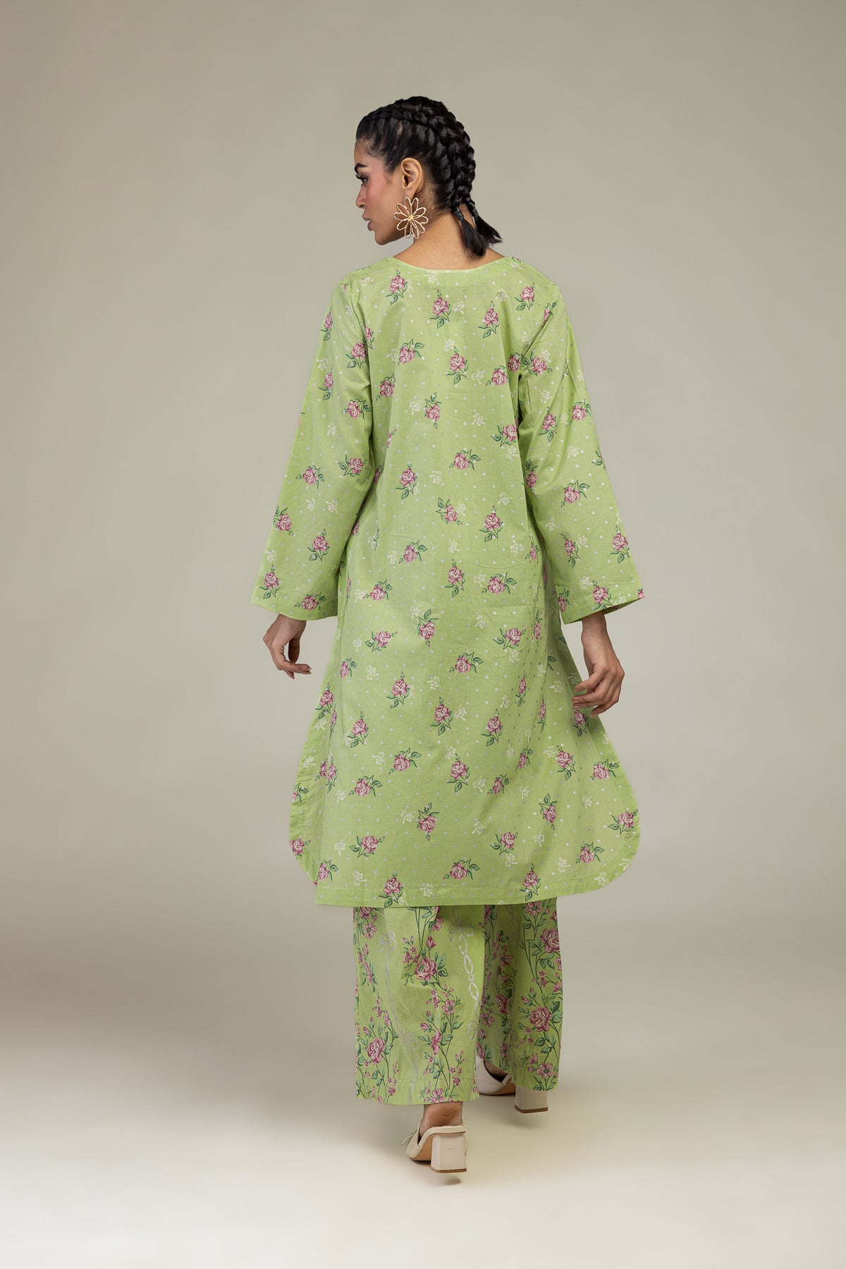 Floral Longline Kurta