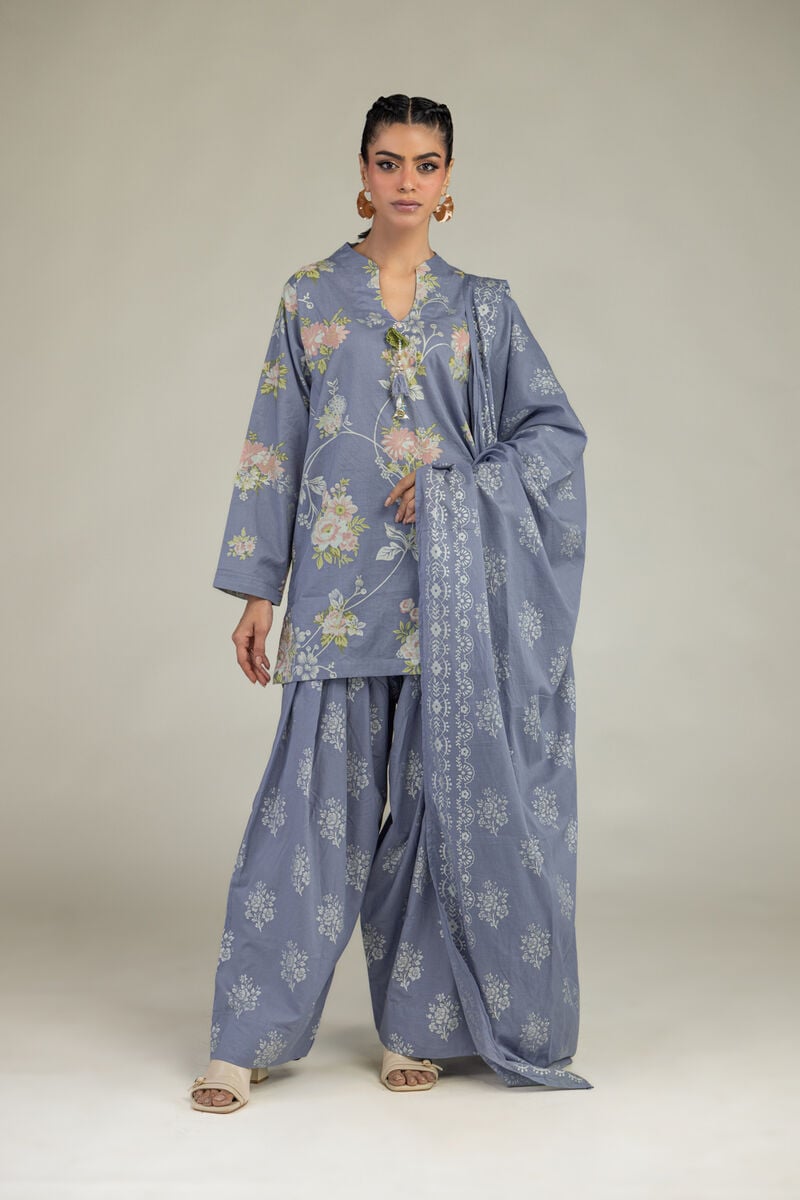 Floral Cambric Pants