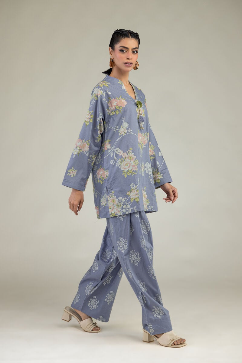 Floral Cambric Pants
