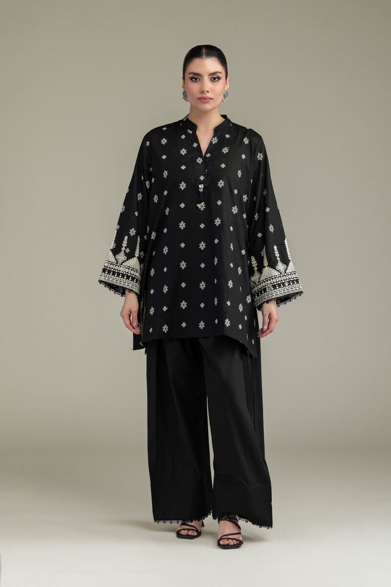 Black Lawn Kurta