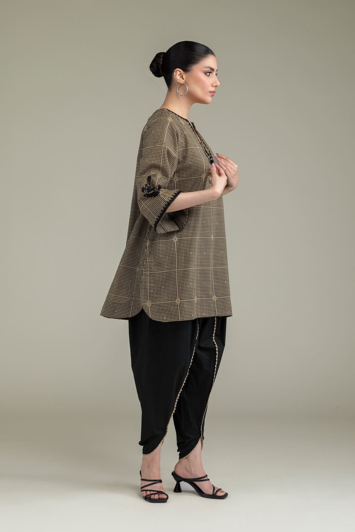 Black Cambric Shalwar