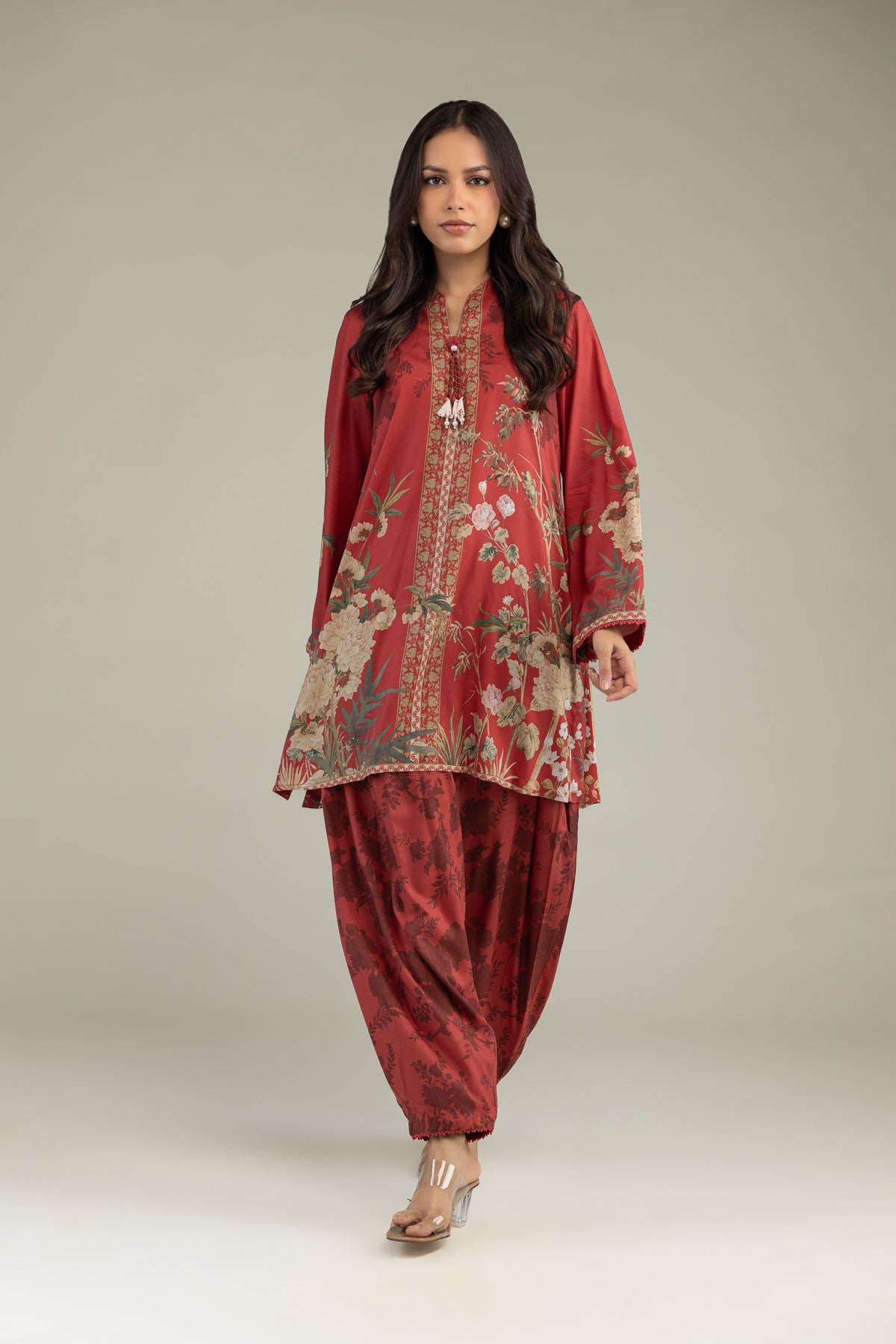 Floral Printed Kurta