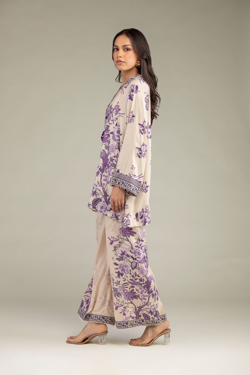 Floral Viscose Pants