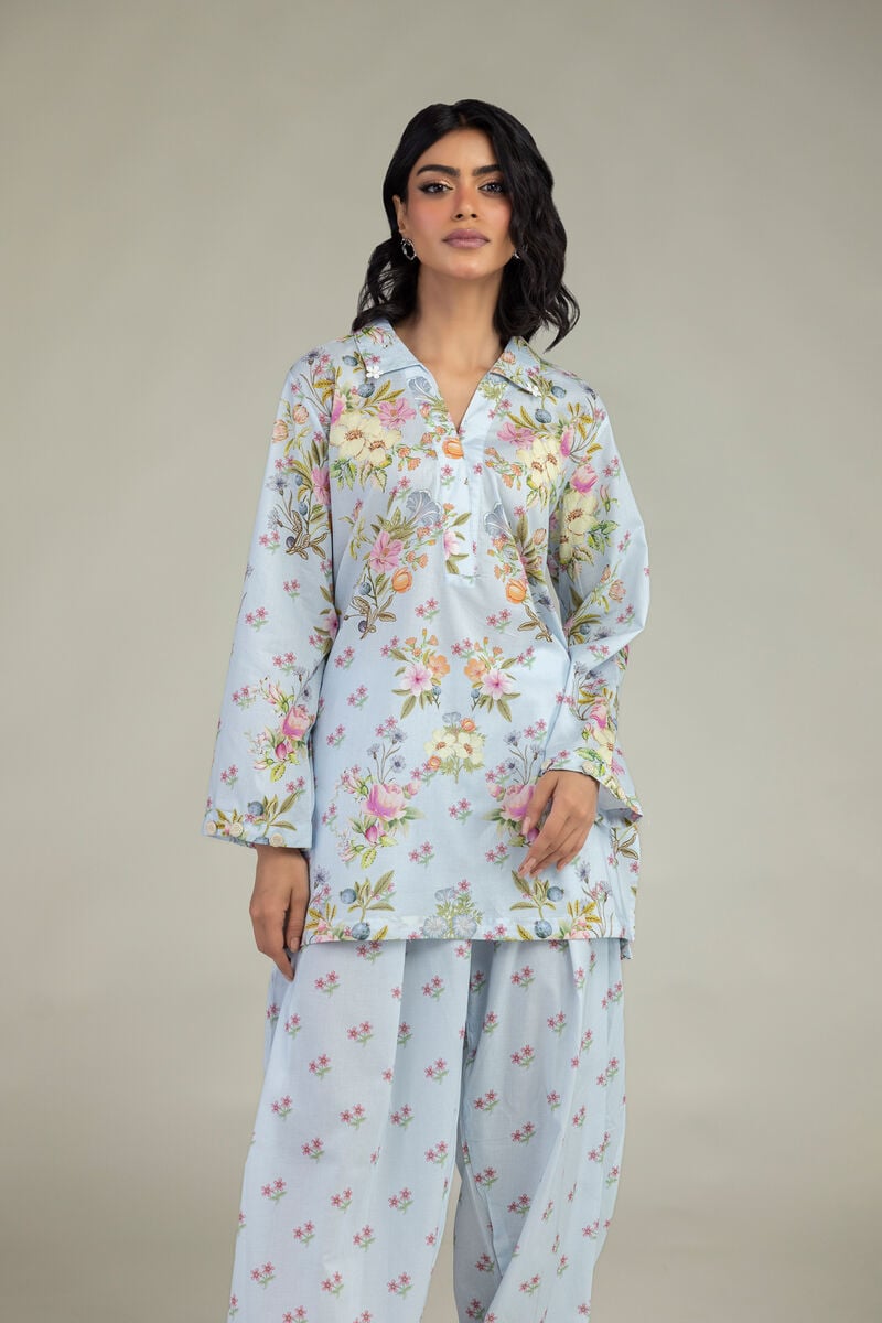 Short V-Neck Kurta