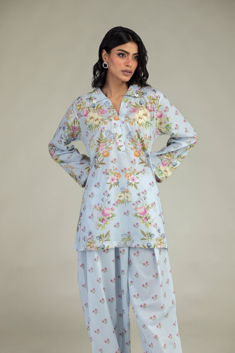 Short V-Neck Kurta