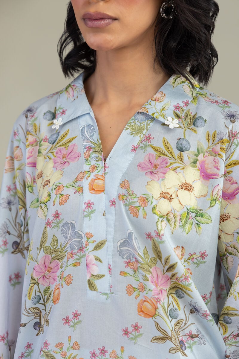 Short V-Neck Kurta