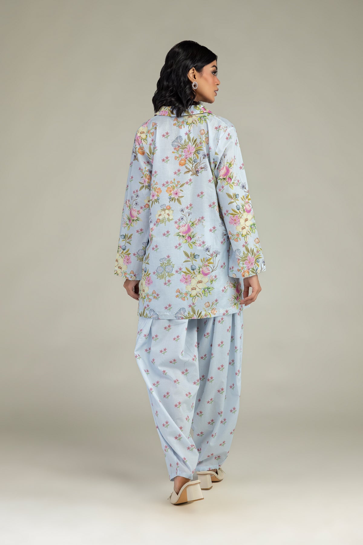 Short V-Neck Kurta