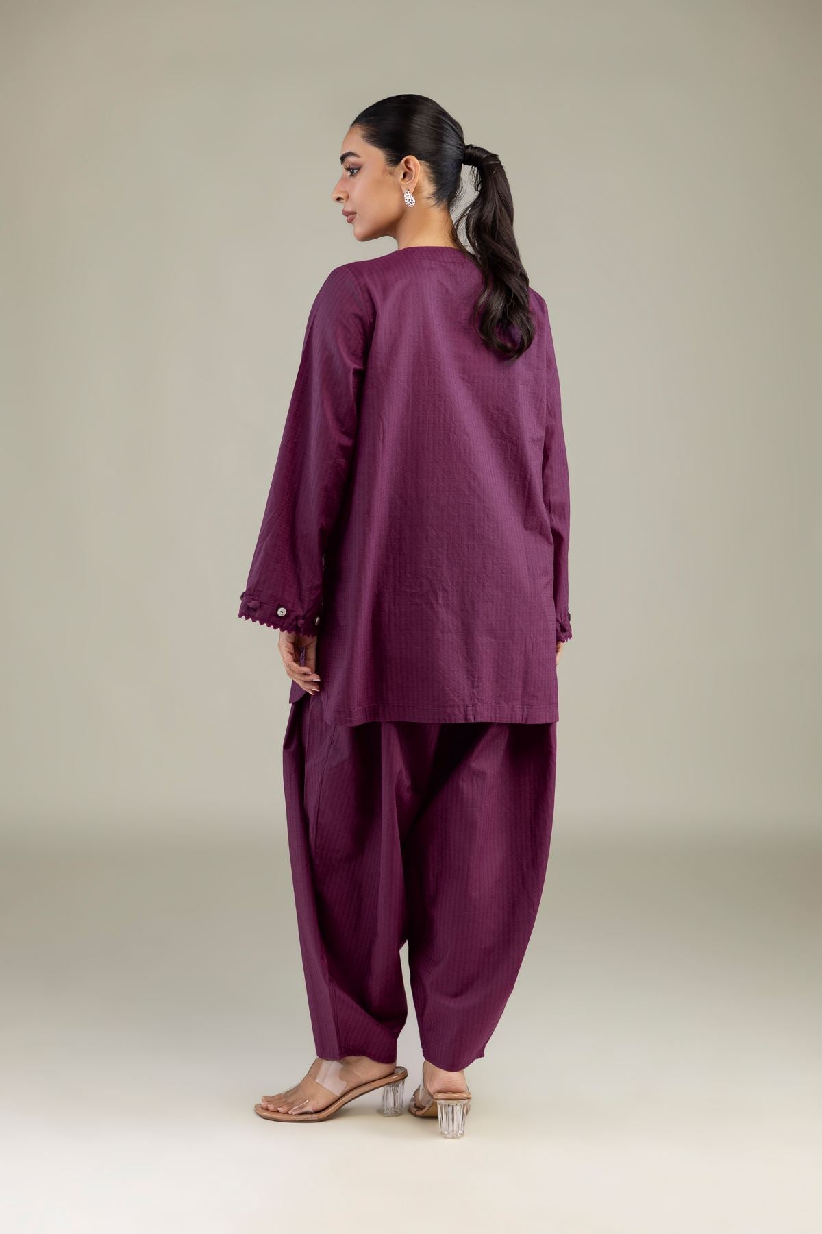 Short Floral Kurta