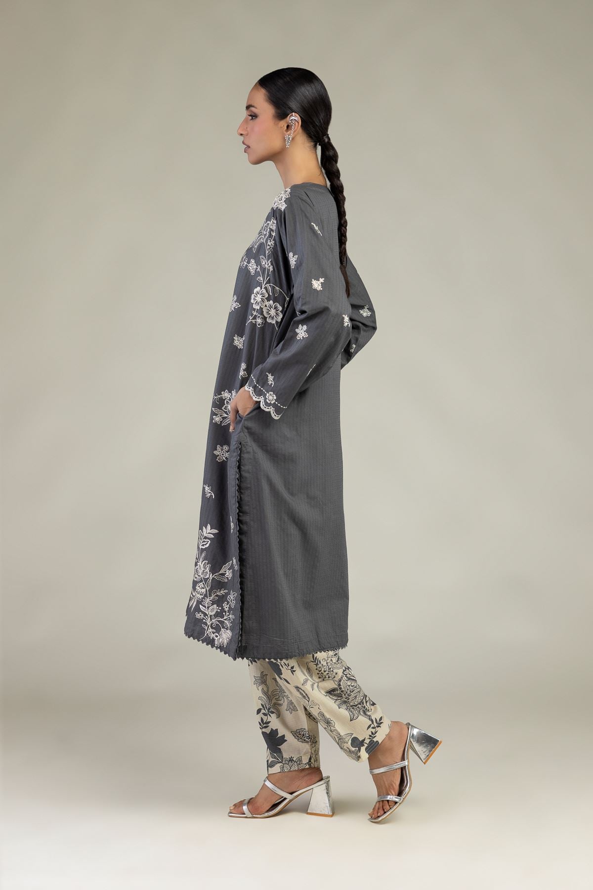 Floral Cotton Shalwar