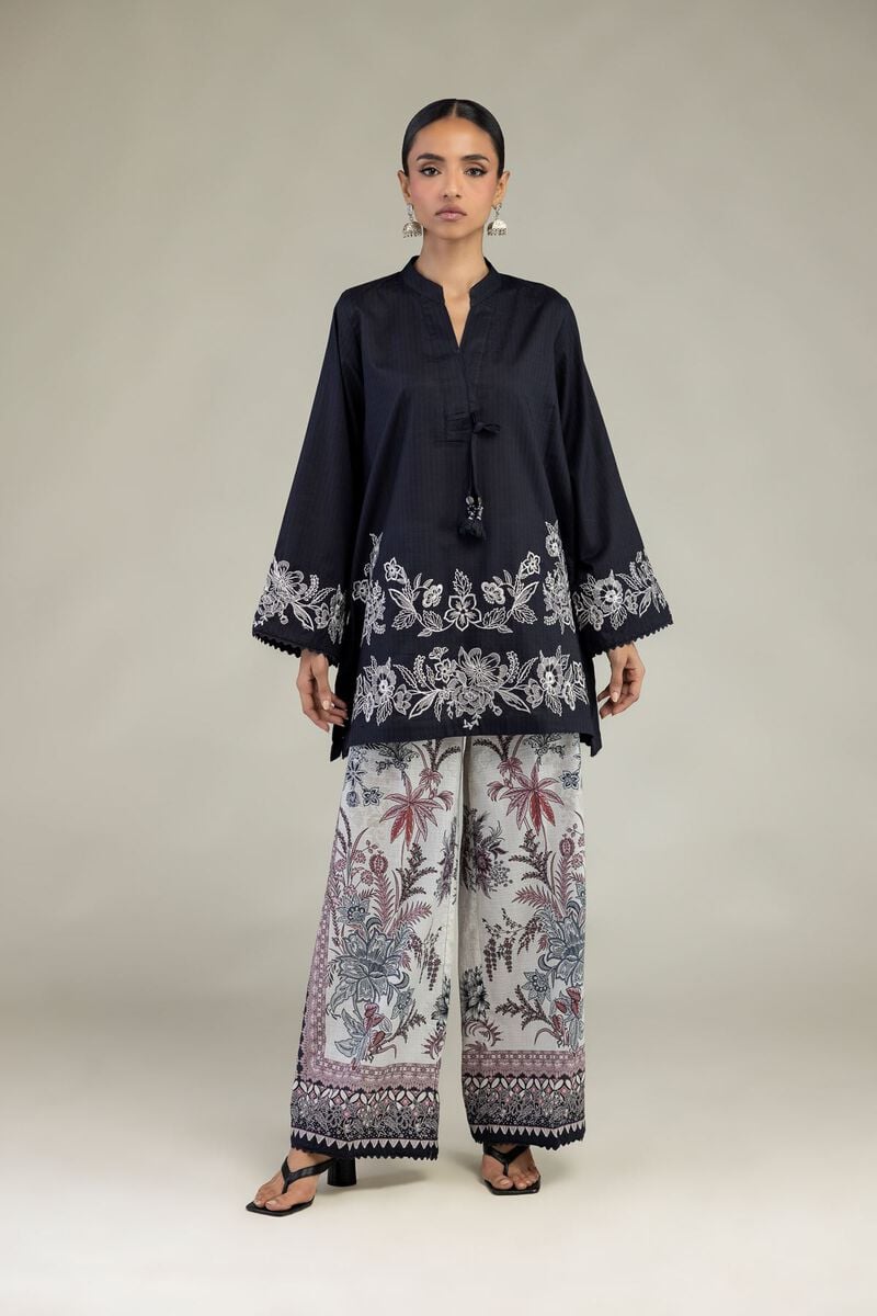 Floral Cotton Pants