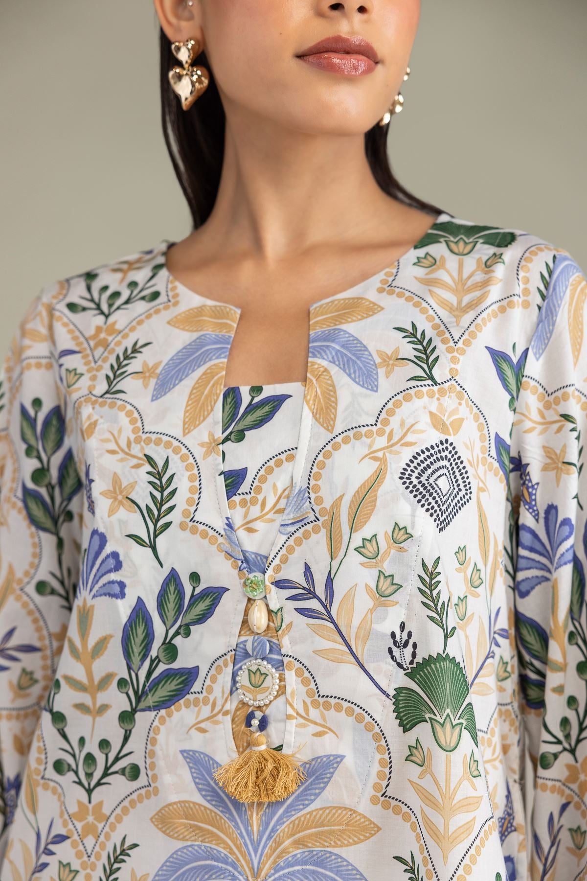 Long Cambric Kurta