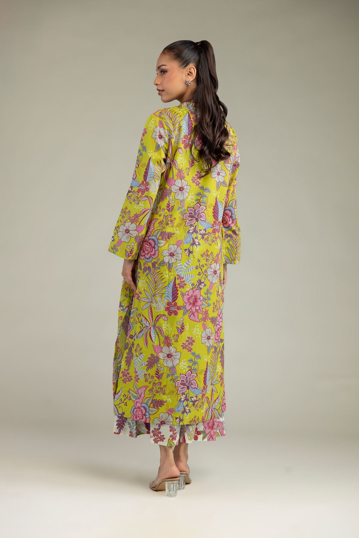 Floral Cambric Kurta