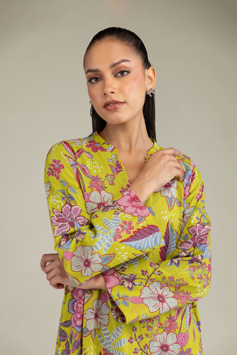 Floral Cambric Kurta