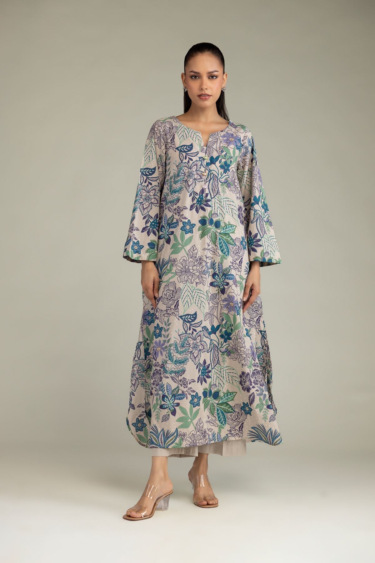 Long Cambric Kurta