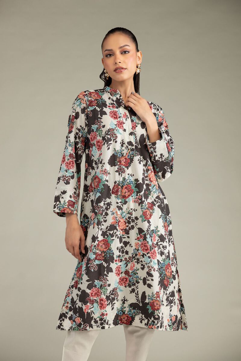 Floral Cambric Kurta