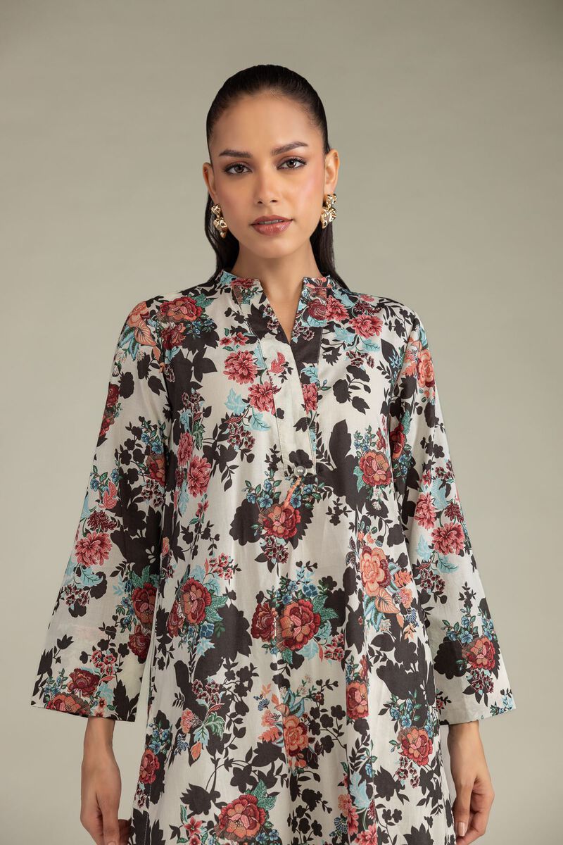 Floral Cambric Kurta