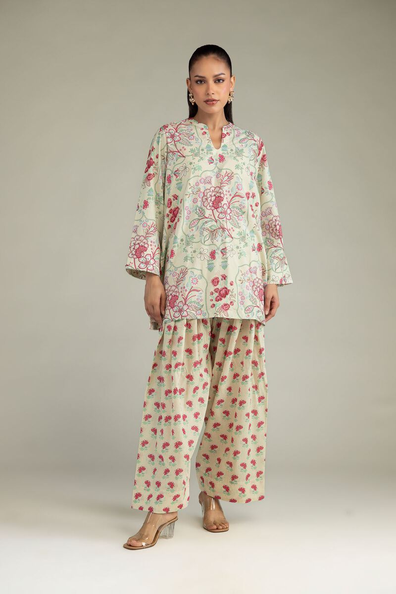 Floral Cambric Shalwar