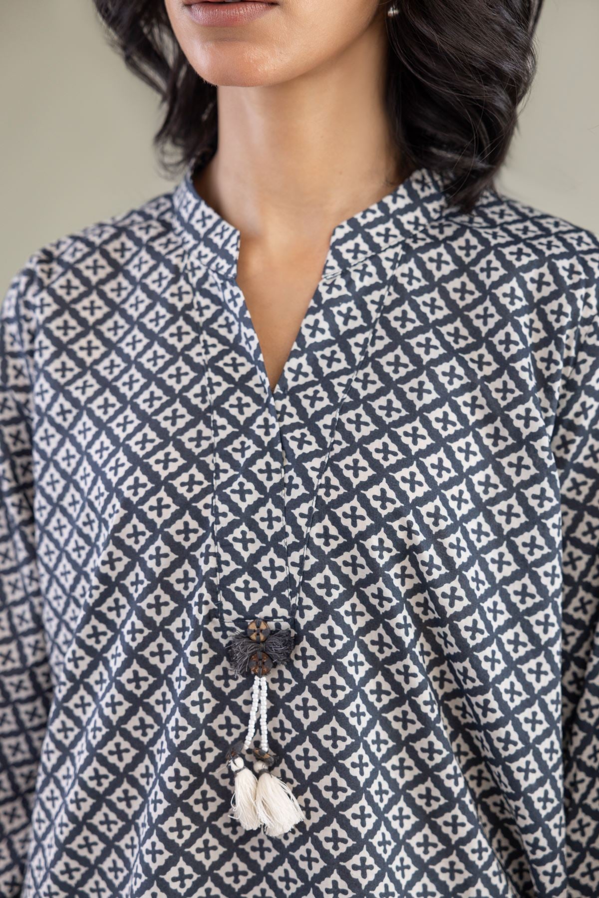 Printed Cambric Pants