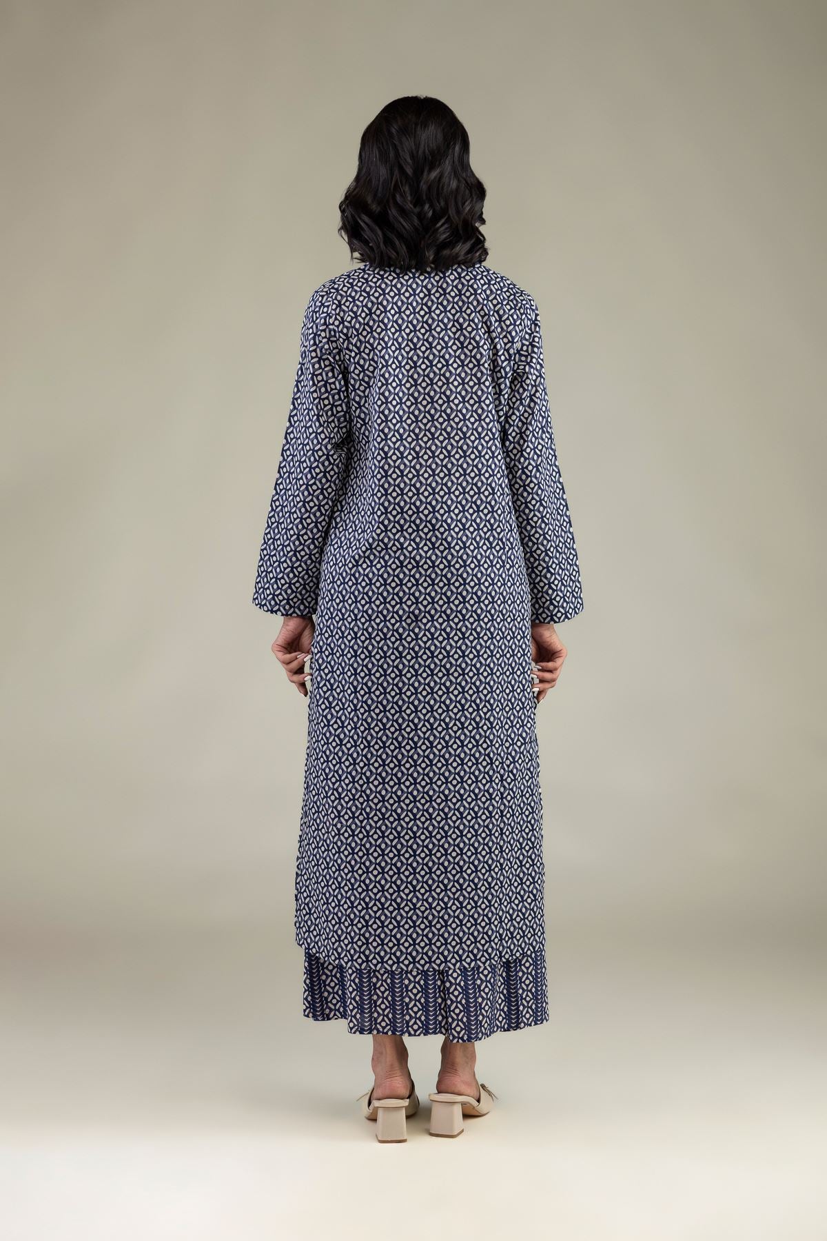 Printed Longline Kurta