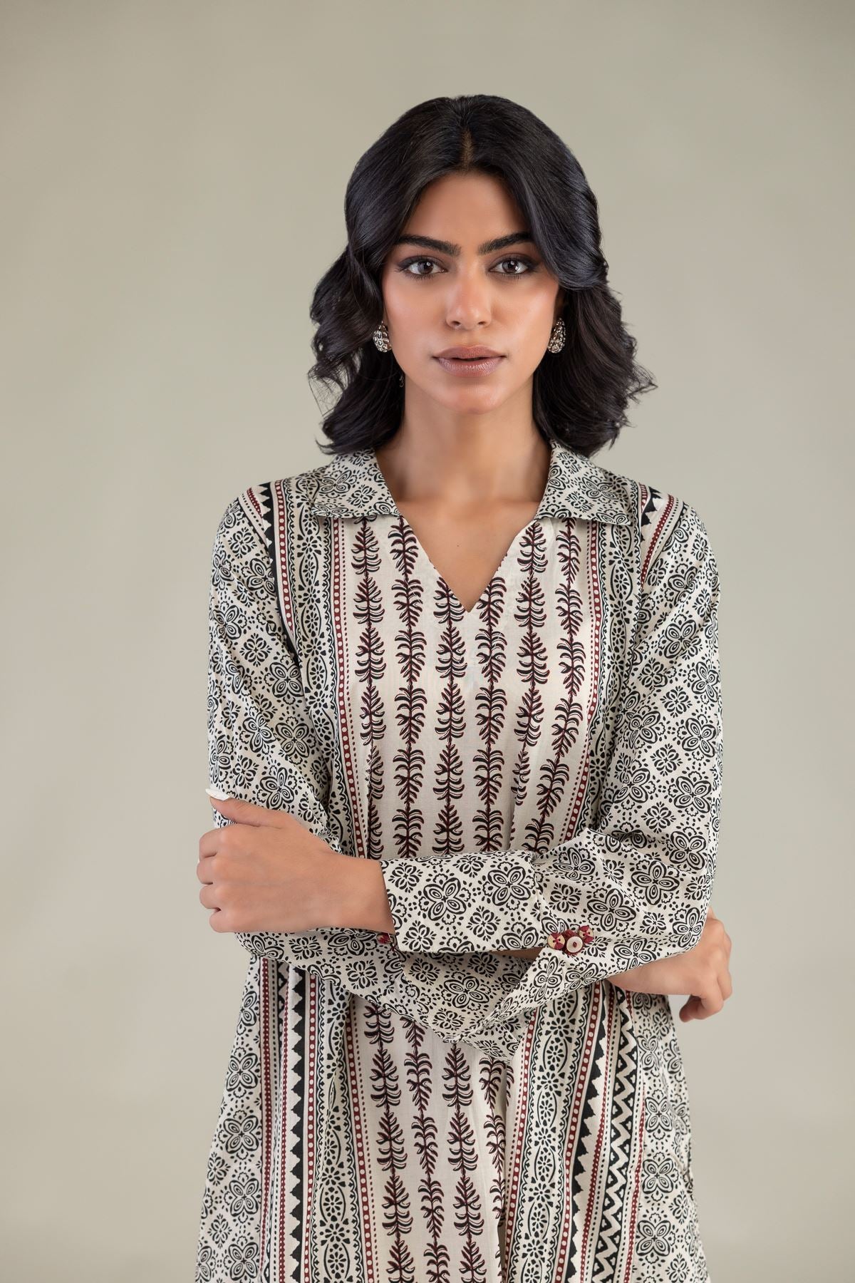 Cambric Longline Kurta