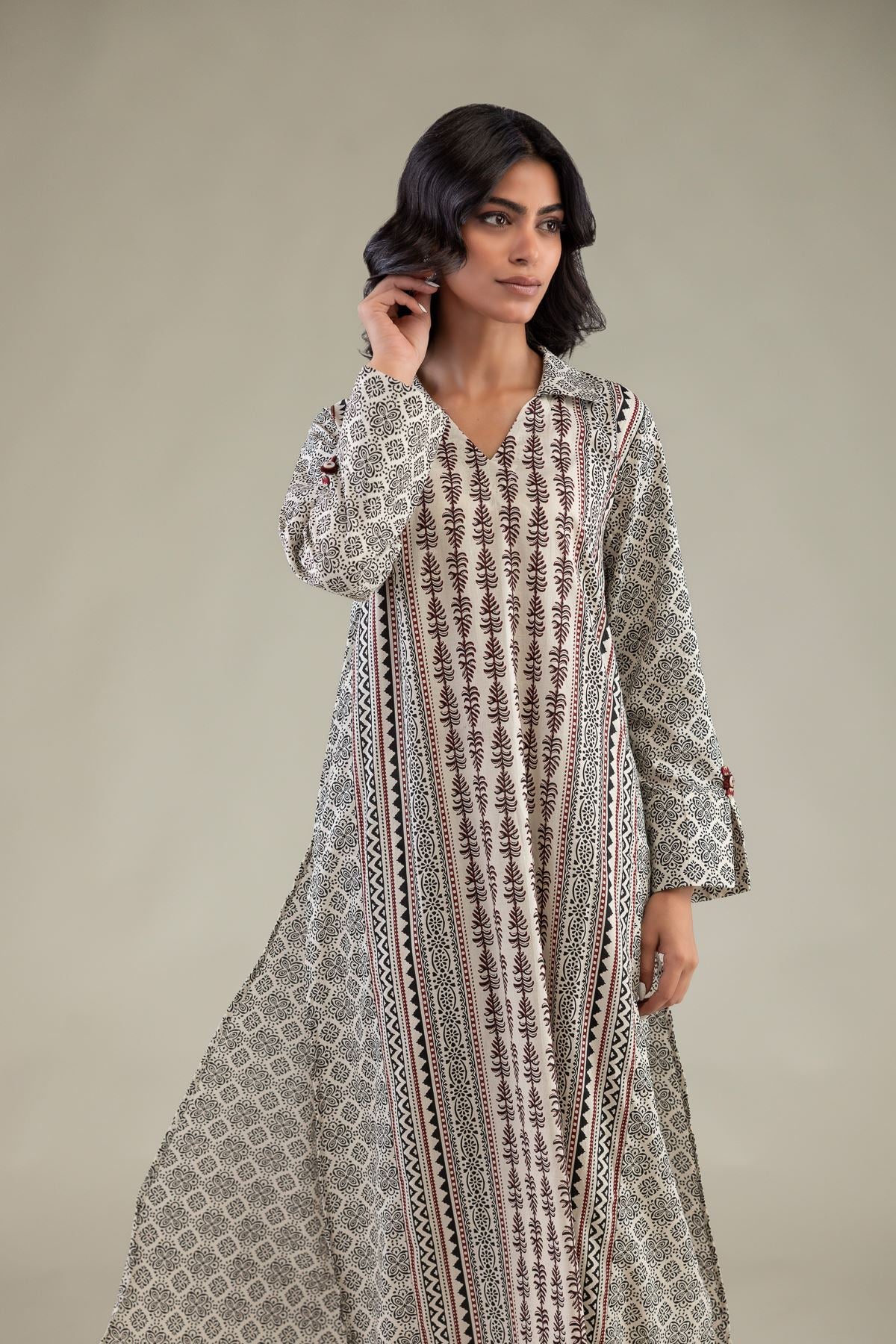 Cambric Longline Kurta
