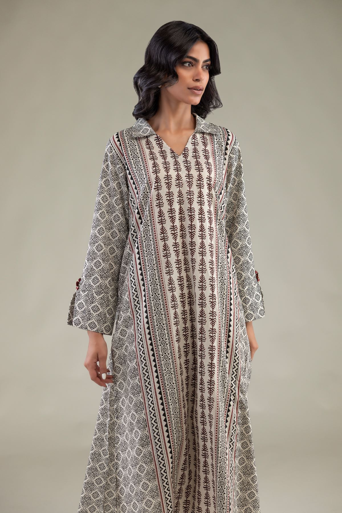 Cambric Longline Kurta