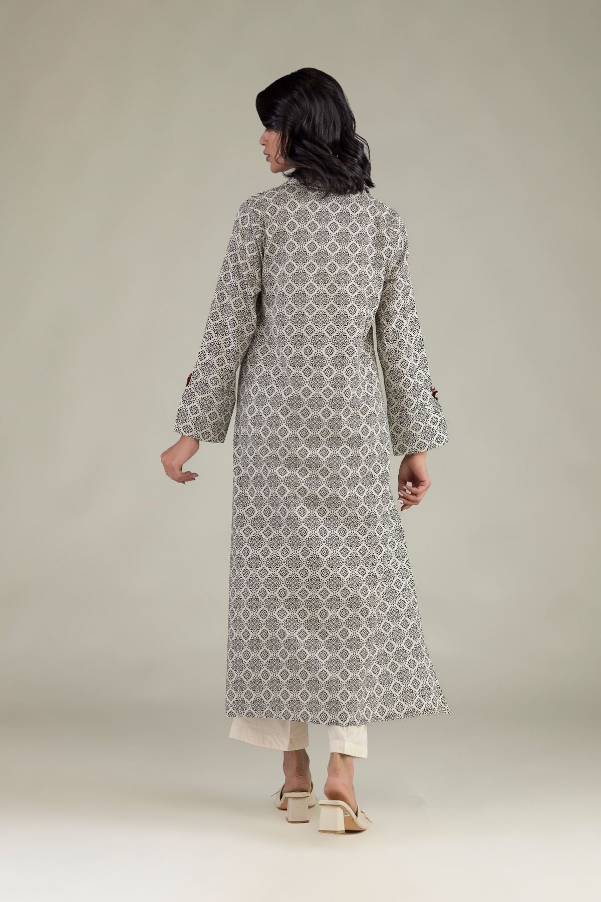 Cambric Longline Kurta
