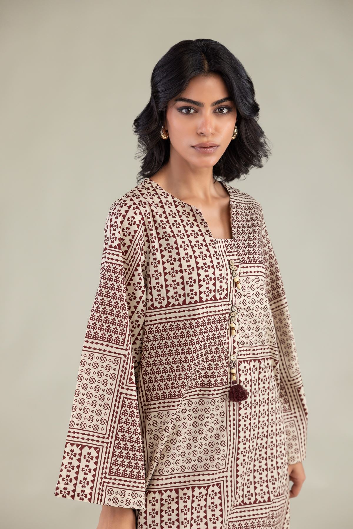 Cambric Longline Kurta