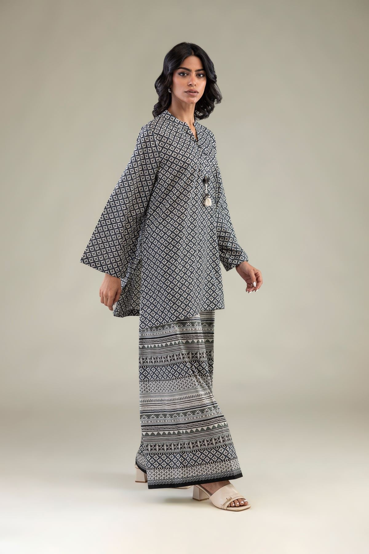 Printed Cambric Pants
