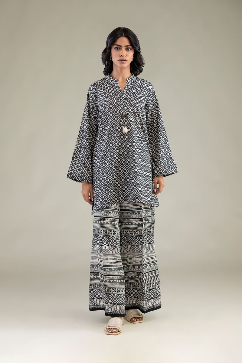 Printed Cambric Pants