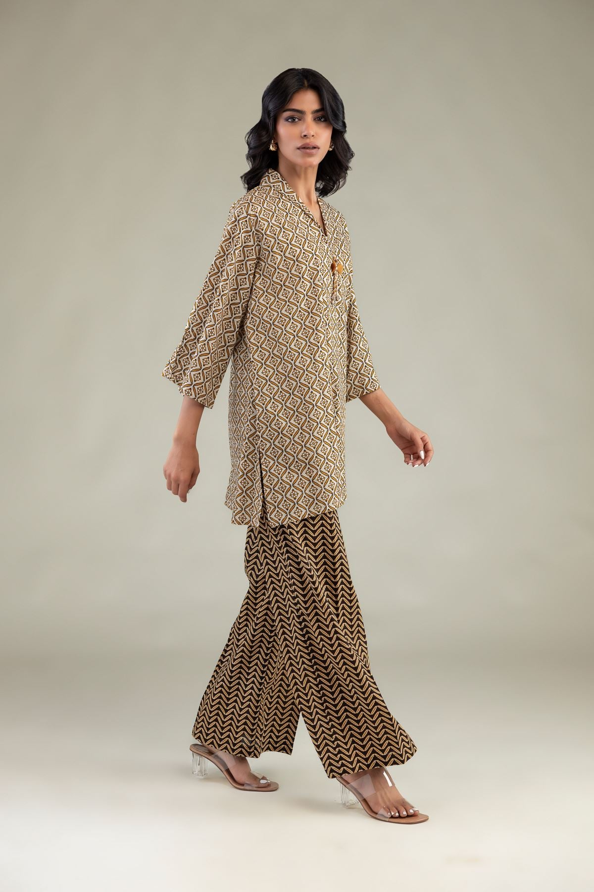 Brown Cambric Pants