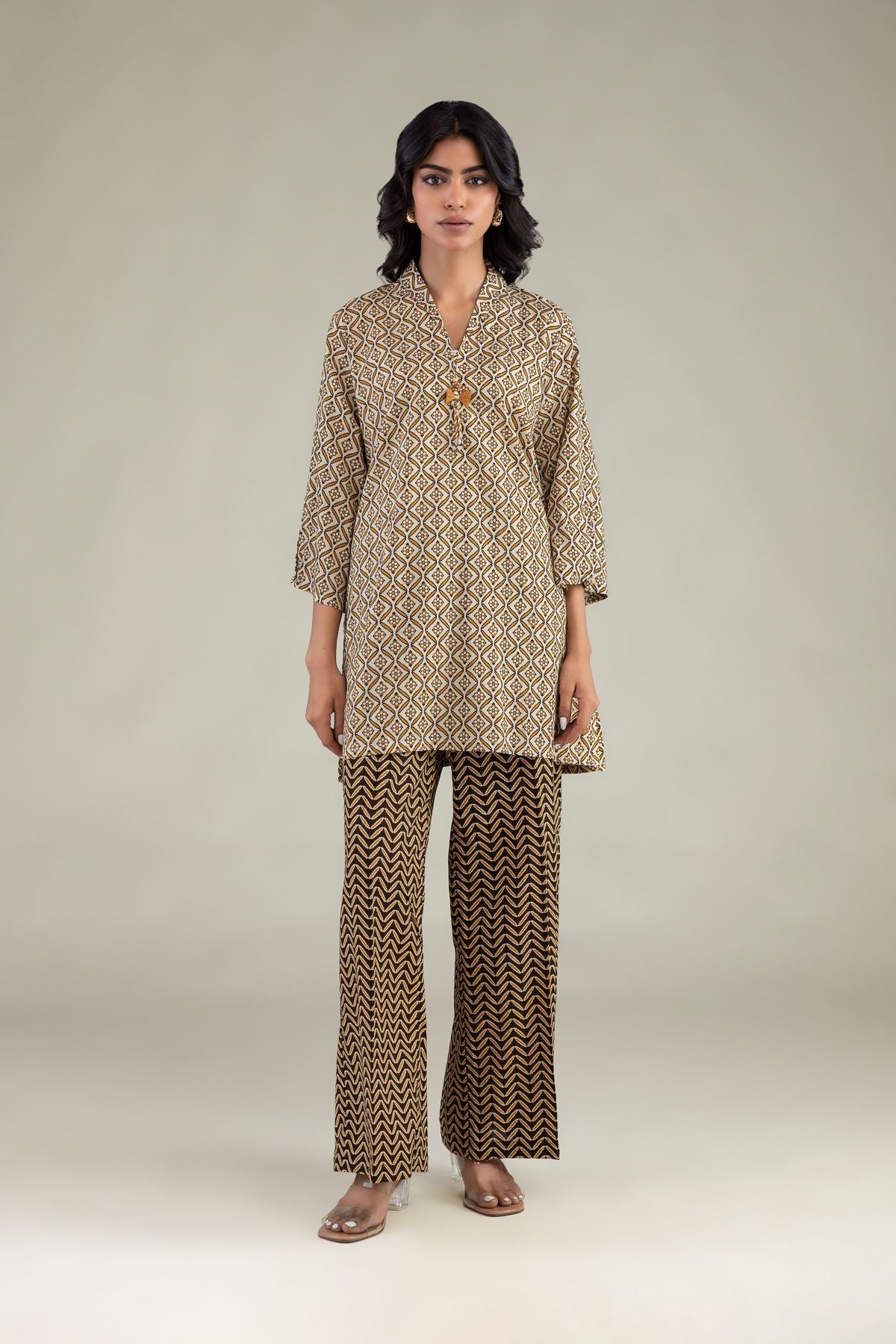 Brown Cambric Pants