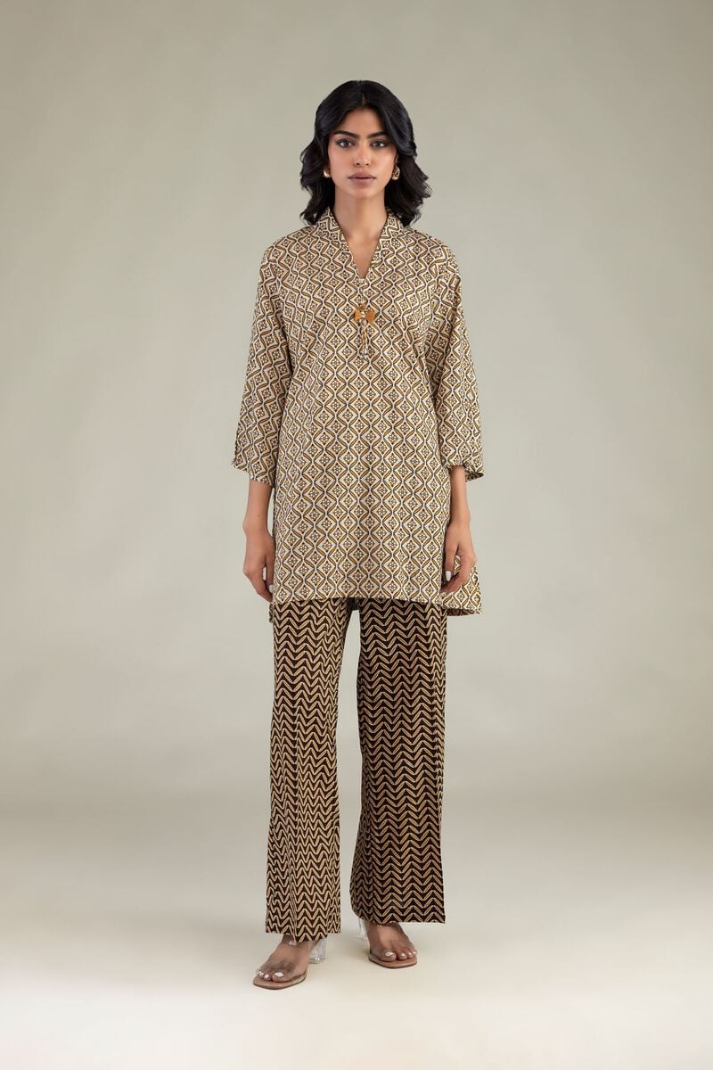 Brown Cambric Pants
