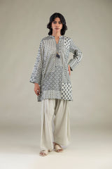 Short V-Neck Kurta