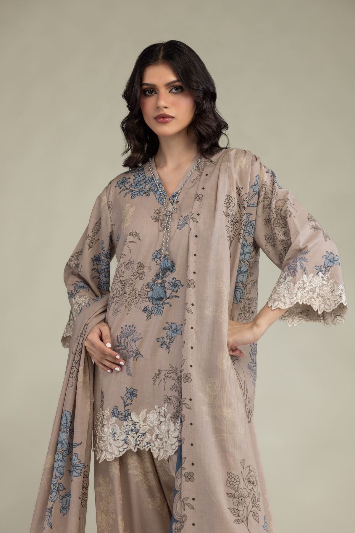 Short Lawn Kurta