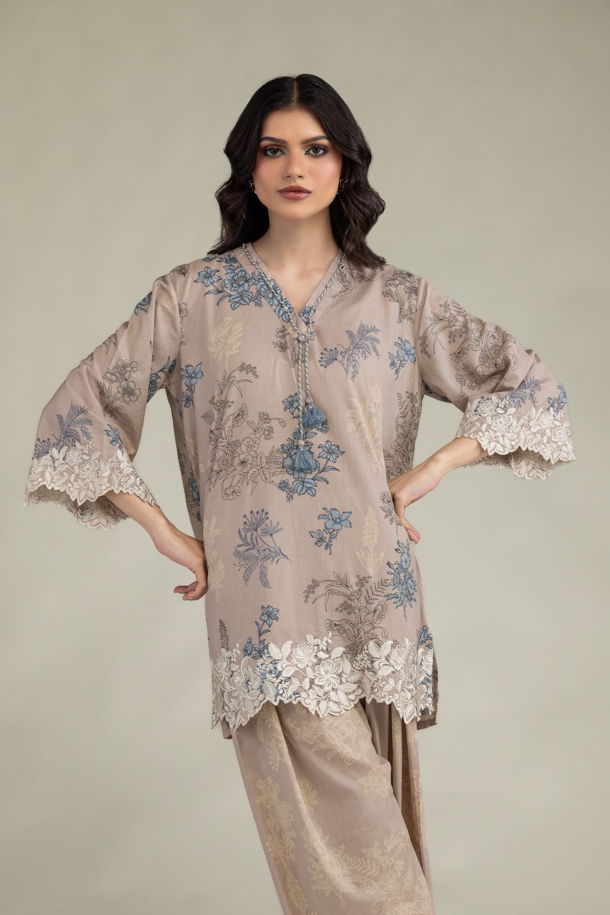 Short Lawn Kurta