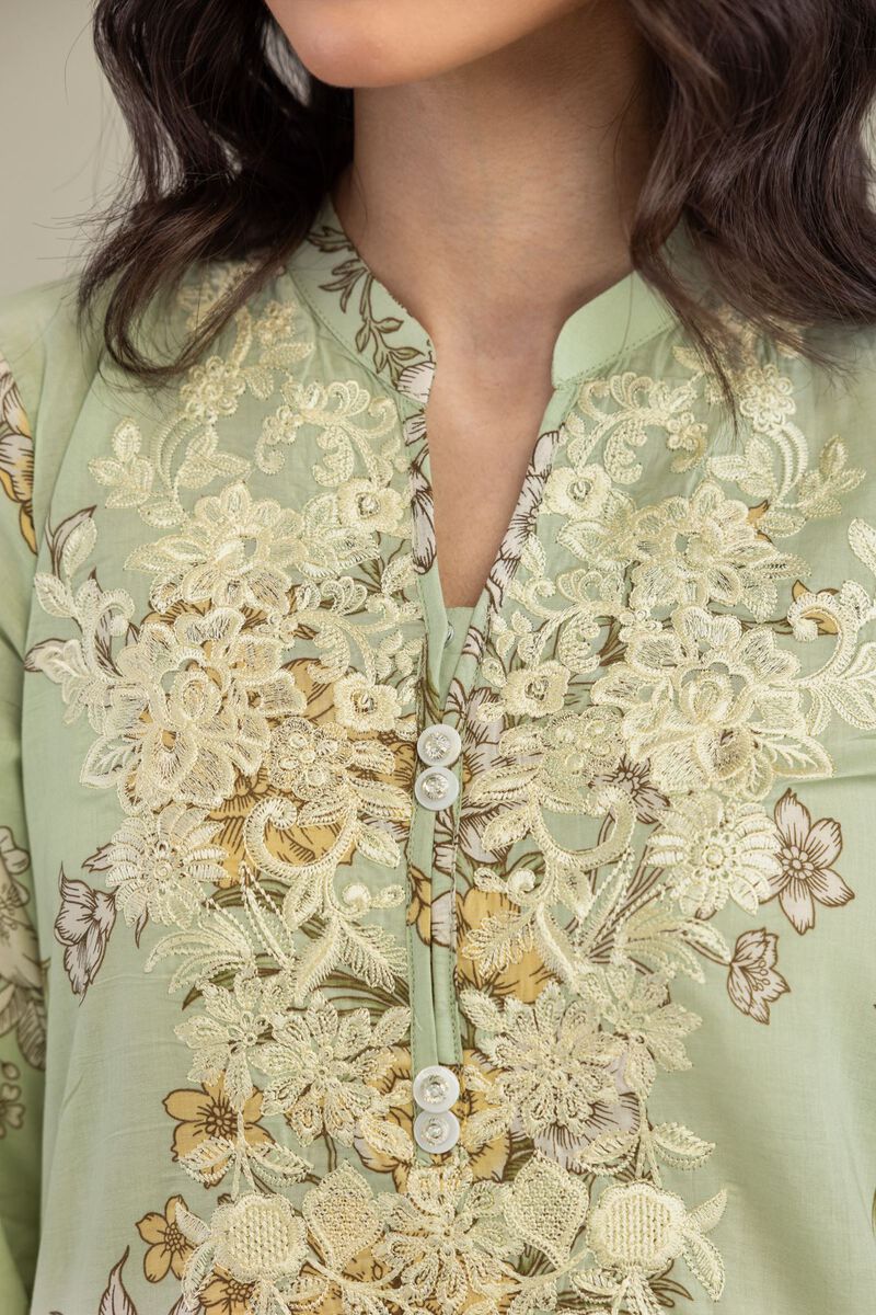 Lawn Floral Kurta