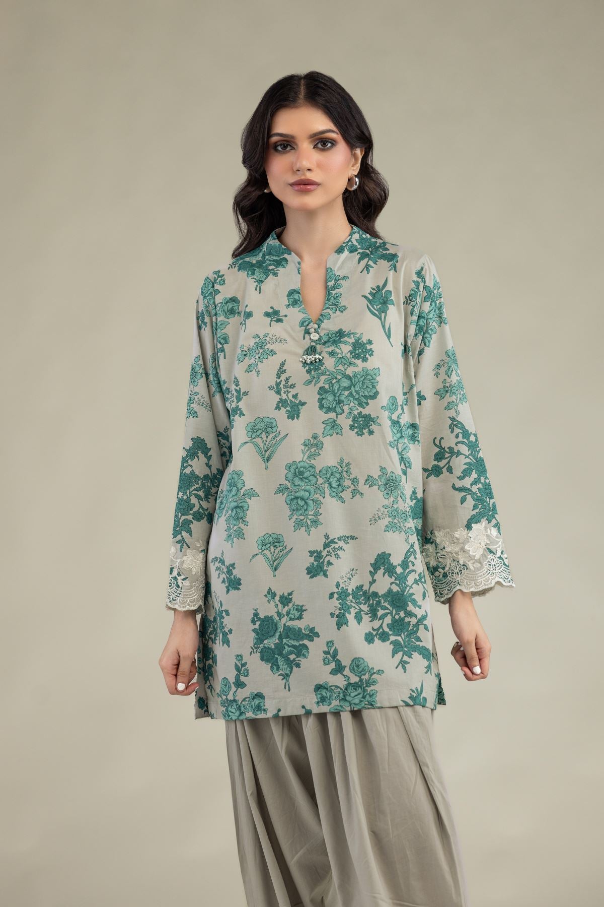 Short Lawn Kurta