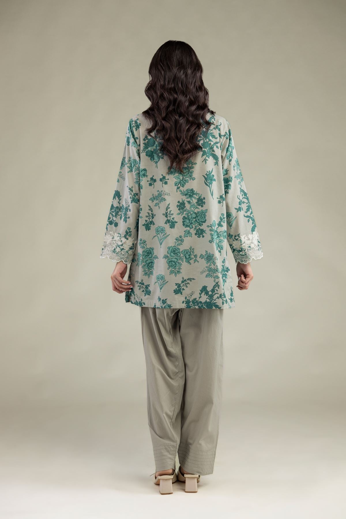 Short Lawn Kurta