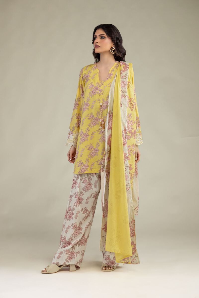 Floral Cambric Shalwar