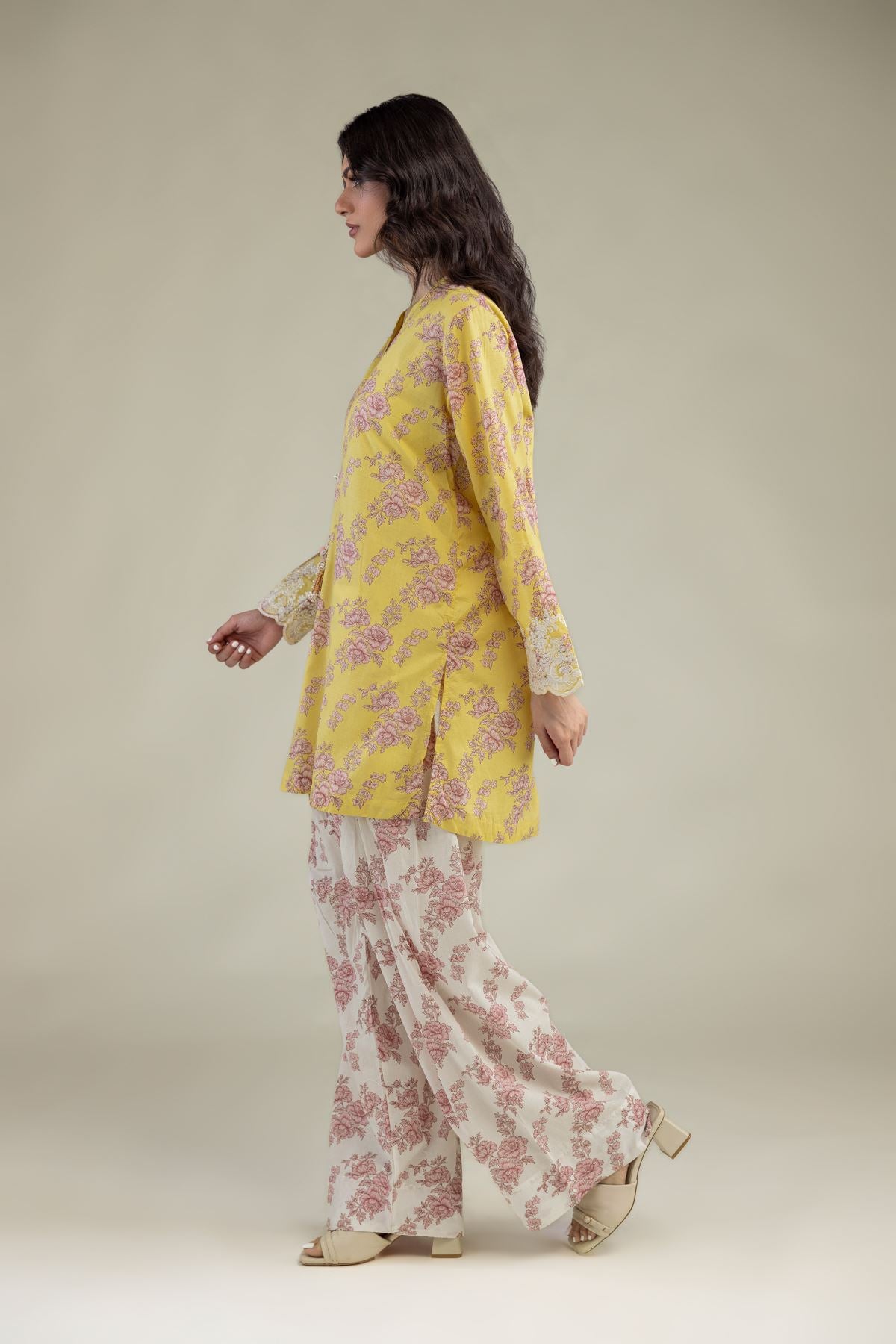 Floral Cambric Shalwar