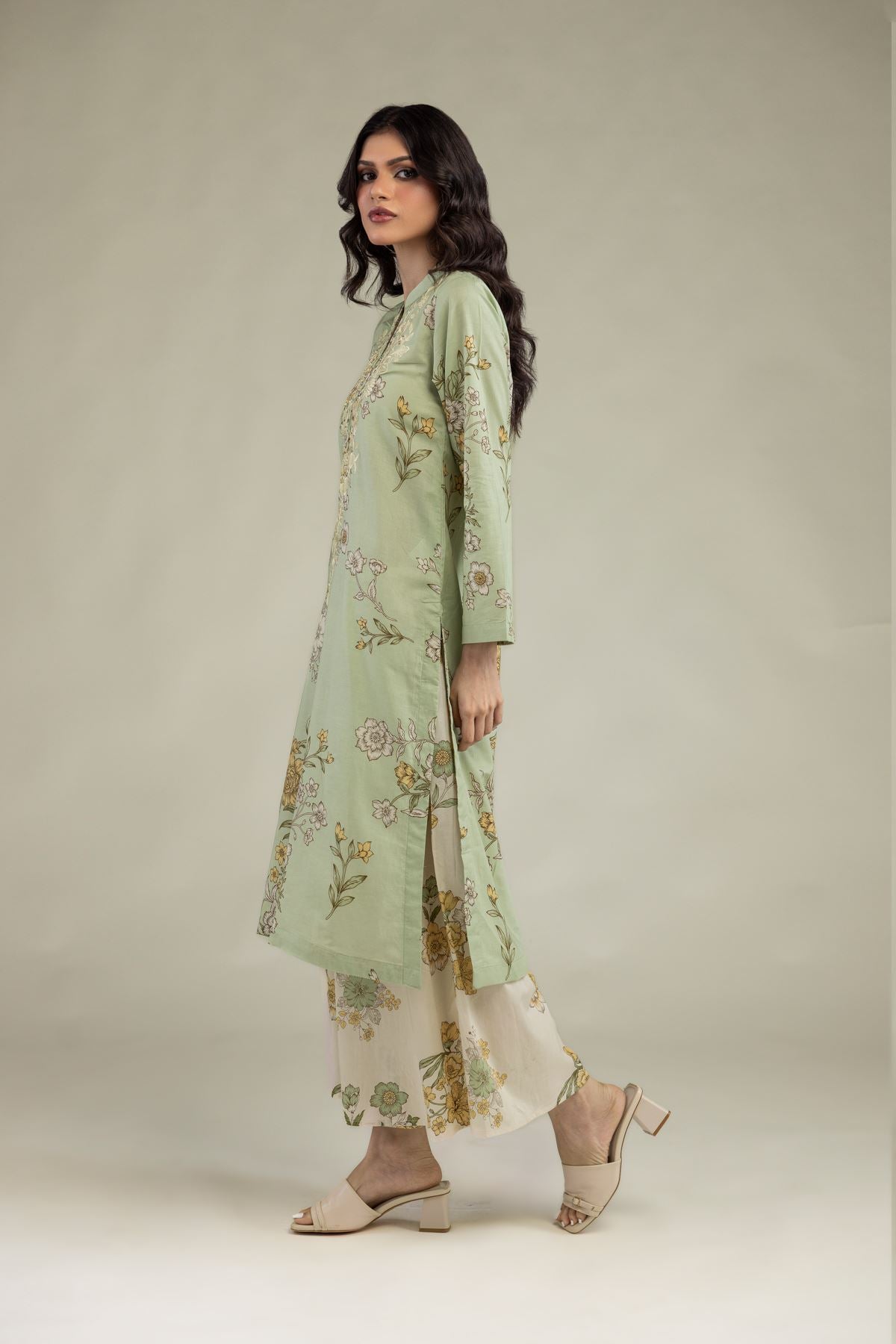 Cambric Floral Pants