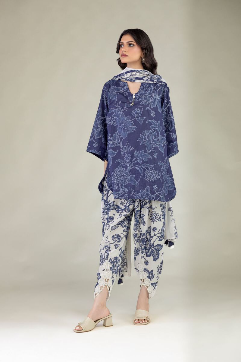 Lawn Floral Dupatta