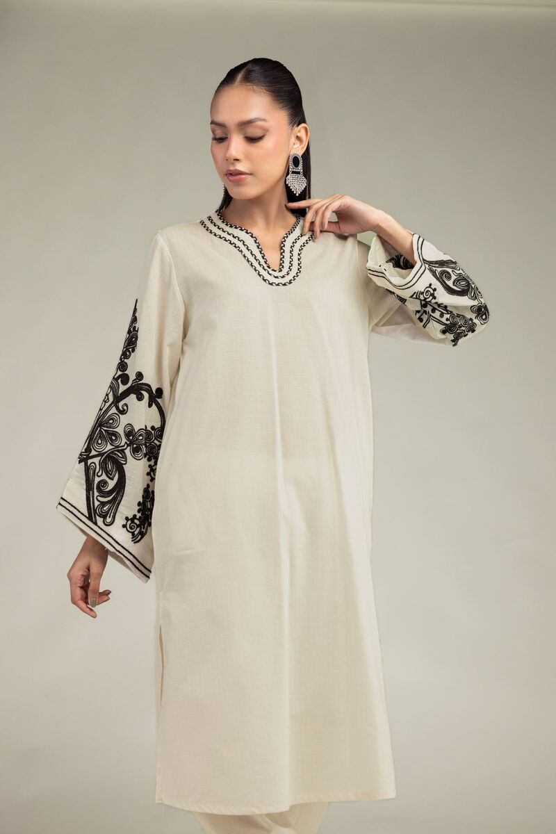 Floral Cotton Kurta