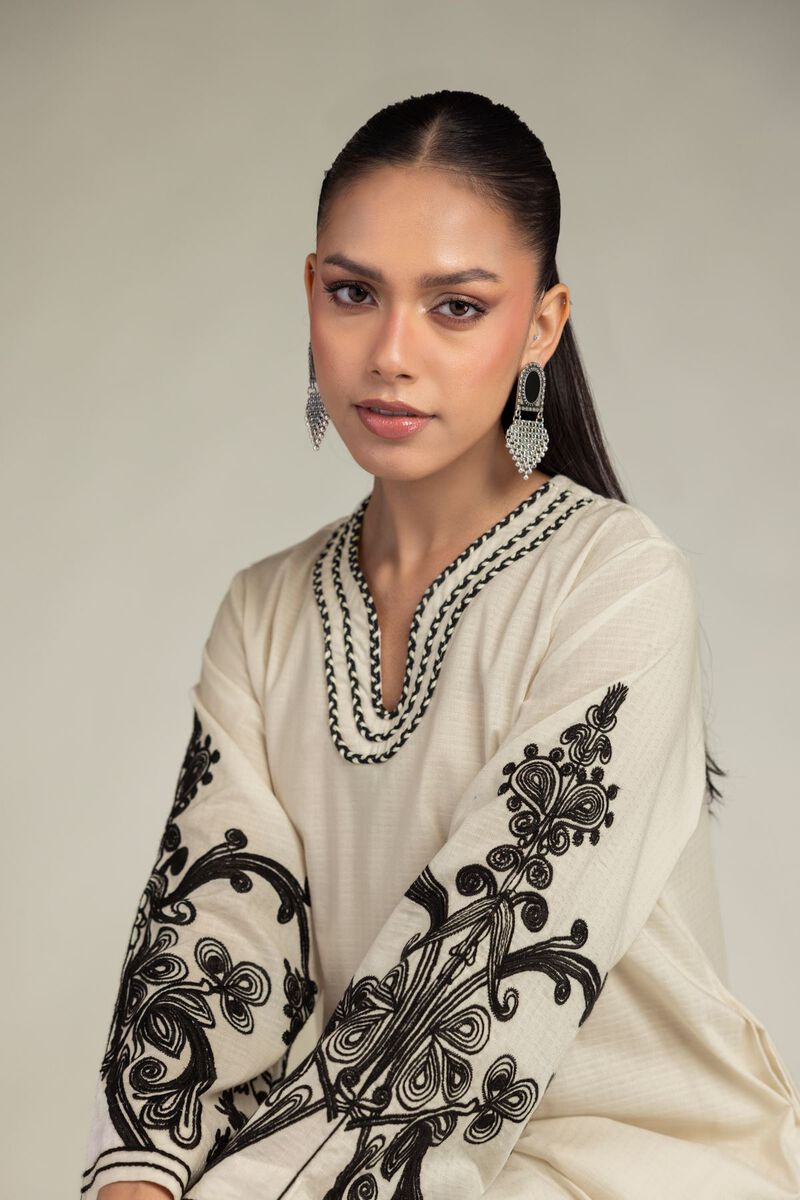 Floral Cotton Kurta