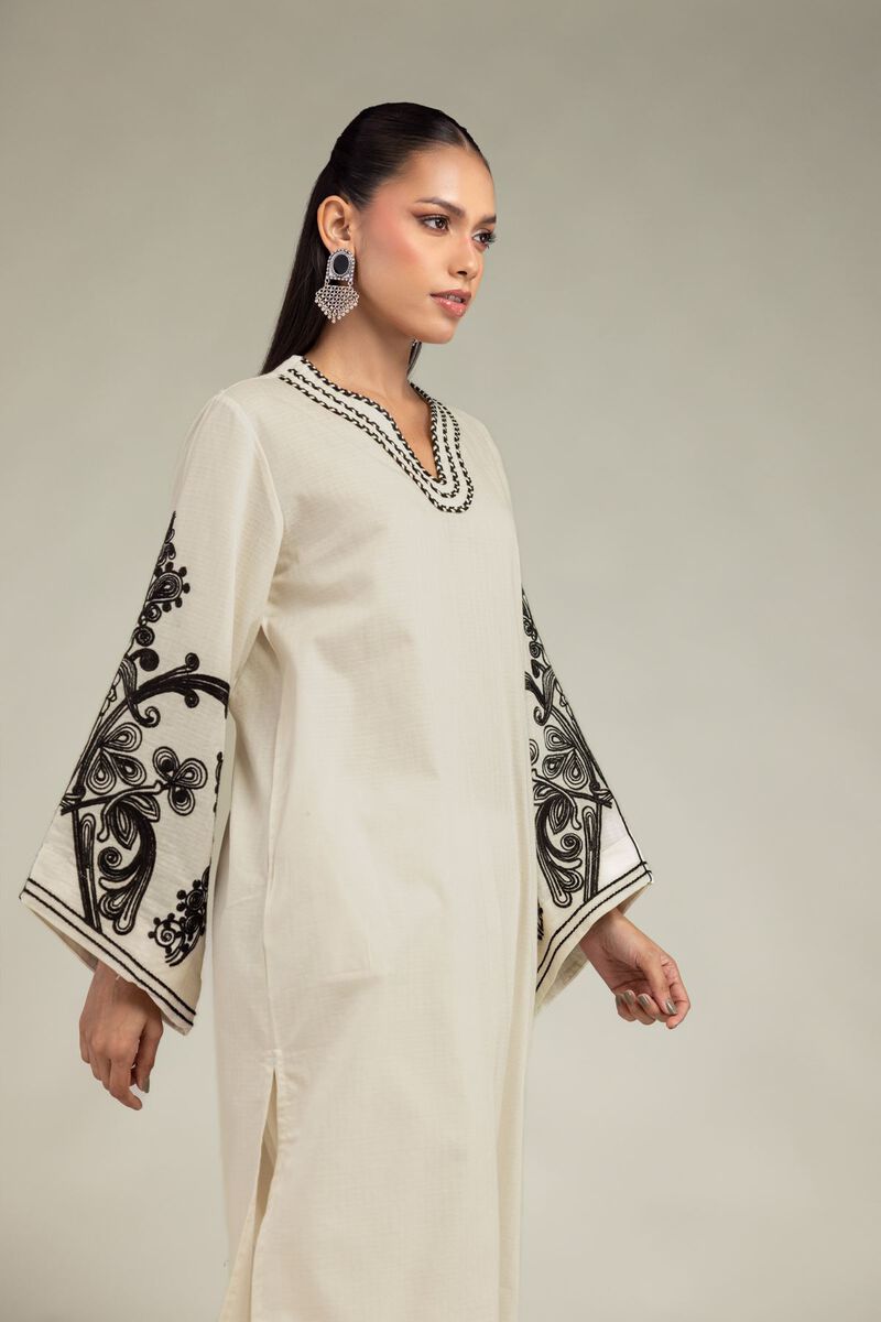 Floral Cotton Kurta